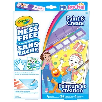 Crayola Ensemble Peinture et création Color Wonder - Ms. Rachel 1 ea, 20,00 $/1ch
