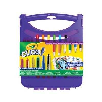 Crayola Mallette de coloriage Clicks 1 ea, 18,50 $/1ch