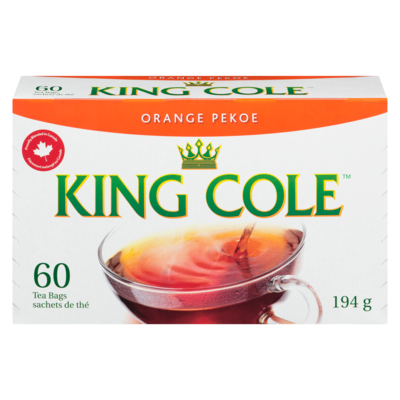 King Cole Tea Bags Orange Pekoe 194 g, $3.09/100g