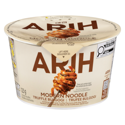 ARIH Instant Noodle Cup, Truffle Bulgogi 125 g, $2.79/100g