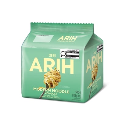 ARIH Instant Noodle, Vongole, 4-Pack 500 g, $2.00/100g