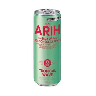 ARIH Energy Drink - Tropical Wave 355 ml, $0.70/100ml