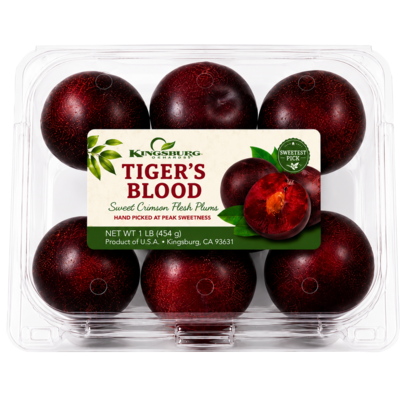 null Tiger's Blood Plums 450 g, $1.78/100g