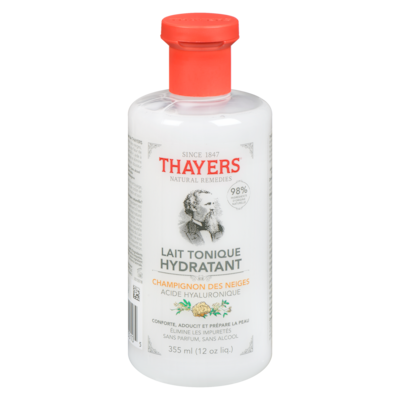 Thayers Lait tonique hydrantant champignon des neiges 355 ml, 5,63 $/100ml