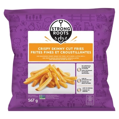 Strong Roots Crispy Skinny Cut Fries 567 g, $0.97/100g