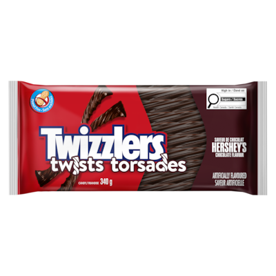 Twizzlers Friandise saveur de chocolat hershey's 340 g, 1,32 $/100g