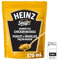 Heinz Soupe Poulet et nouilles façon maison prête à manger 370 ml, 1,08 $/100ml