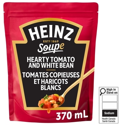 Heinz Hearty Tomato and White Bean Ready to Eat Soup 370 ml, $1.08/100ml