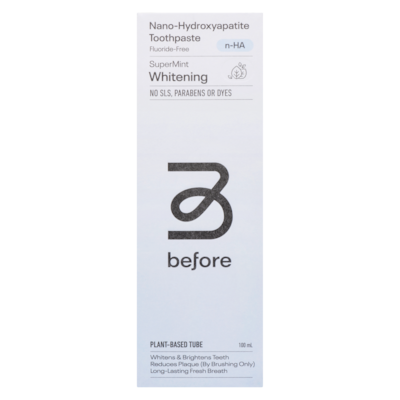 Nano-Hydroxyapatite Toothpaste Supermint Whitening Fluoride-Free