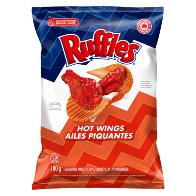 Frito-Lay Croustilles assaisonnées ailes piquantes 180 g, 2,38 $/100g