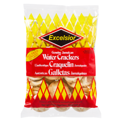 Excelsior Water Crackers Genuine Jamaican 300 g, $1.10/100g