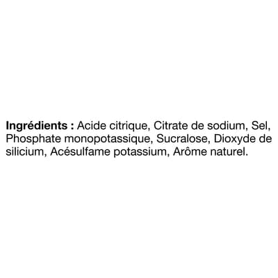 Sachets de poudre Zéro sucre Citron-lime