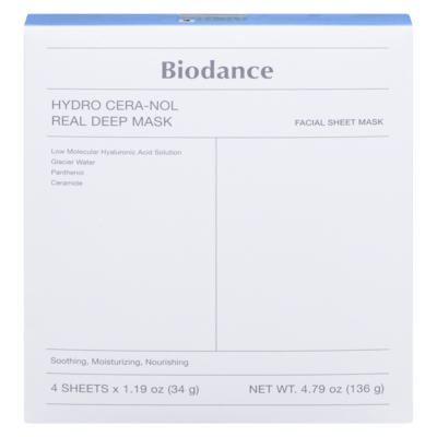 BIODANCE Hydro Cera-Nol Real Deep Mask 4 ea, $6.25/1ea
