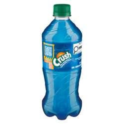 Crush Boisson gazeuse framboise bleue 591 ml, 0,73 $/100ml