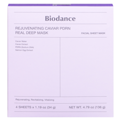 BIODANCE Rejuvenating Caviar Pdrn Real Deep Mask 4 ea, $6.25/1ea