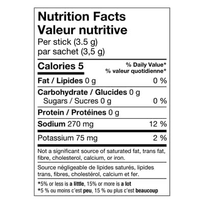 Zero Fruit Punch Powder Beverage Mix