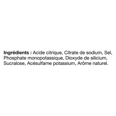 Mélange de boissons en cristaux Zéro Raisin
