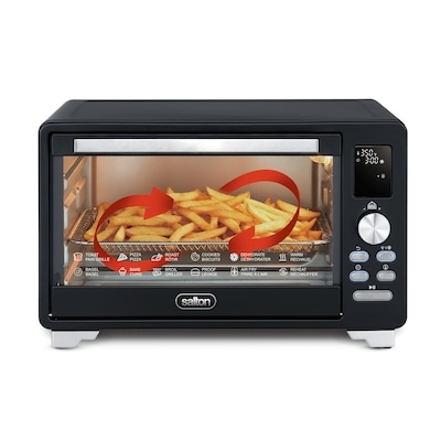 Salton NuRetro Digital Air Fryer Toaster Oven - Midnight Black 1 ea, $249.00/1ea