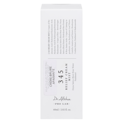 Dr. Althea 345 crème-brume apaisante 60 ml, 30,00 $/100ml