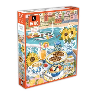 flirt Puzzle de 300 pièces « Joli pique-nique au jardin », 24 po x 18 po 1 ea, 5,00 $/1ch