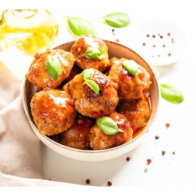 Chicken Meatballs Italian Style