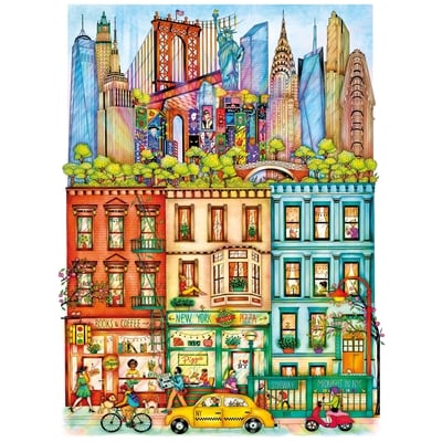 flirt 1000 pièces – Minuit à New York – 27 po x 20 po 1 ea, 5,00 $/1ch