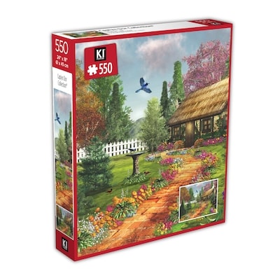 KI Puzzles 550 piece Midsummers Joy 24" x 18" 1 ea, $5.00/1ea