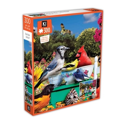 flirt Puzzle de 300 pièces – Goûter des oiseaux – 24 po x 18 po 1 ea, 5,00 $/1ch