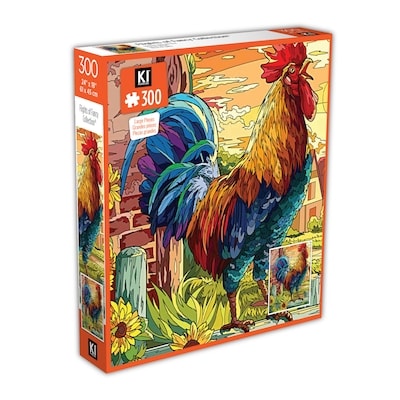 flirt Vitrail « Coq » (300 pièces) – 24 po x 18 po 1 ea, 5,00 $/1ch
