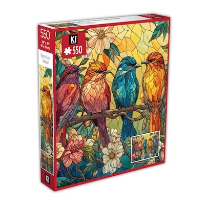 flirt 550 pièces – Une explosion de couleurs – 24 po x 18 po 1 ea, 5,00 $/1ch