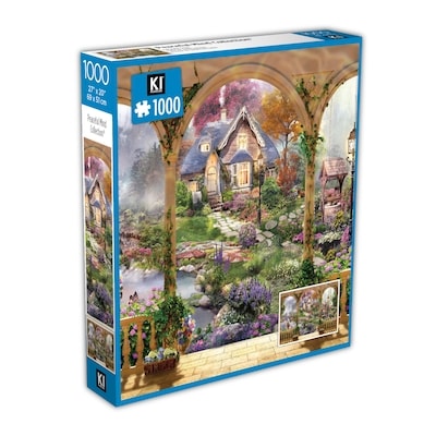 flirt Puzzle de 1000 pièces « Forêt de conte de fées » – 27 po x 20 po 1 ea, 5,00 $/1ch