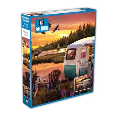 flirt 1000 pièces – Reflet au bord du lac – 27 po x 20 po 1 ea, 5,00 $/1ch