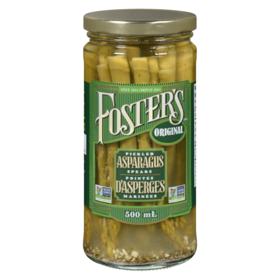 Foster’s Pointes d'asperges marinées original 500 ml, 2,20 $/100ml