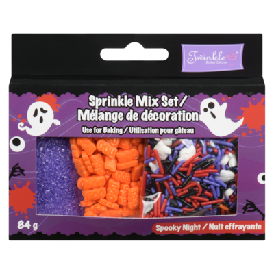 Twinkle Baker Decor Sprinkle Mix Set Spooky Night 84 g, $3.08/100g