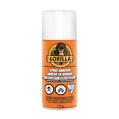 Gorilla Heavy Duty Spray Adhesive 1 ea, $9.79/1ea
