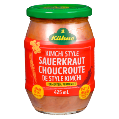 Kuhne Choucroute de style kimchi fermentée 425 ml, 1,88 $/100ml