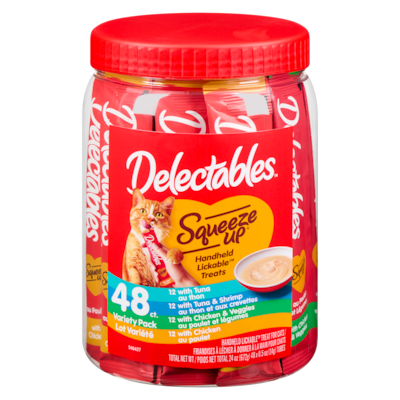 Hartz Handheld Lickable Treat For Cats Variety Pack 672 g, $6.40/100g