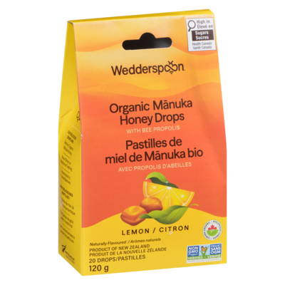Pastilles de miel de mānuka bio citron