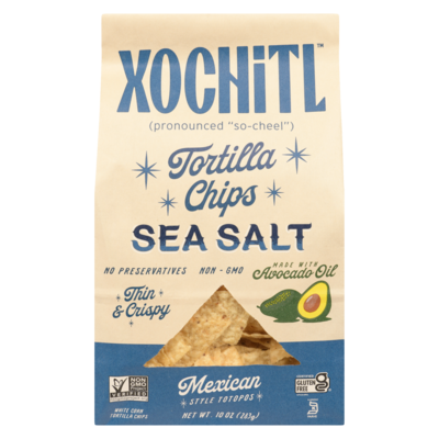 Xochitl White Corn Tortilla Chips Sea Salt 283 g, $2.65/100g