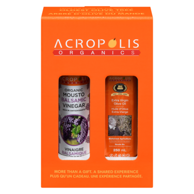 Acropolis Organics Organic Mousto Balsamic Vinegar Extra Virgin Olive Oil 500 ml, $5.60/100ml