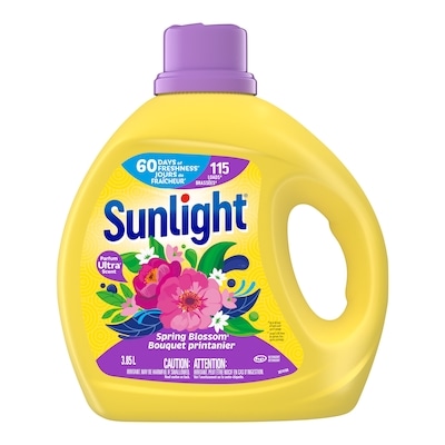 Sunlight Lessive liquide Spring Blossom™ 115 lavages 3.85 l, 0,57 $/100ml