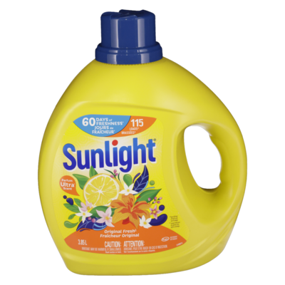 Sunlight Detergent Original Fresh 3.85 l, $0.47/100ml