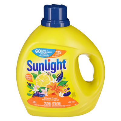 Sunlight Détergent fraîcheur original 3.85 l, 0,52 $/100ml