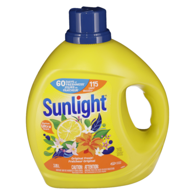Sunlight Détergent fraîcheur original 3.85 l, 0,52 $/100ml