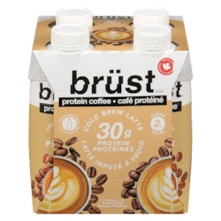 Brust Protein Drink Cold Brew Latte 4x325.0 ml, $1.15/100ml