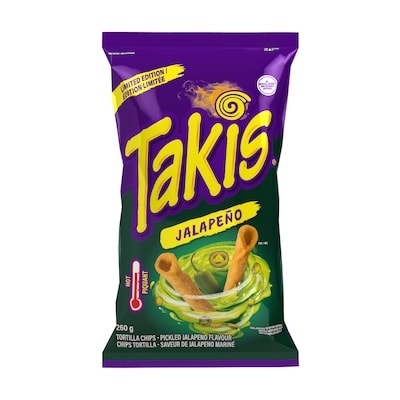 Takis Croustilles de tortilla roulées Jalapeño 260 g, 1,61 $/100g