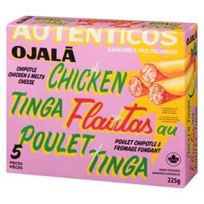 Chicken Tinga Flautas
