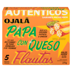 Papa Con Queso Flautas