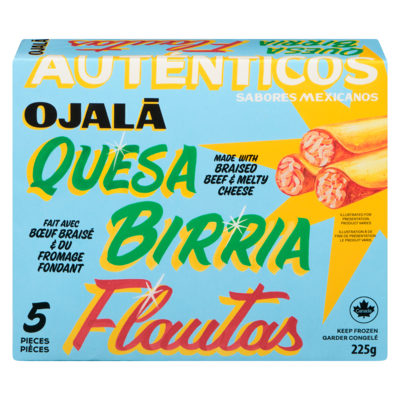 OJALA Quesa Birria Flautas 225 g, $3.11/100g