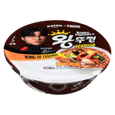 Paldo Instant Bowl Noodles Seafood Flavour 120 g, $2.33/100g